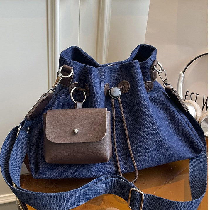 Drawstring Casual Tote Bag