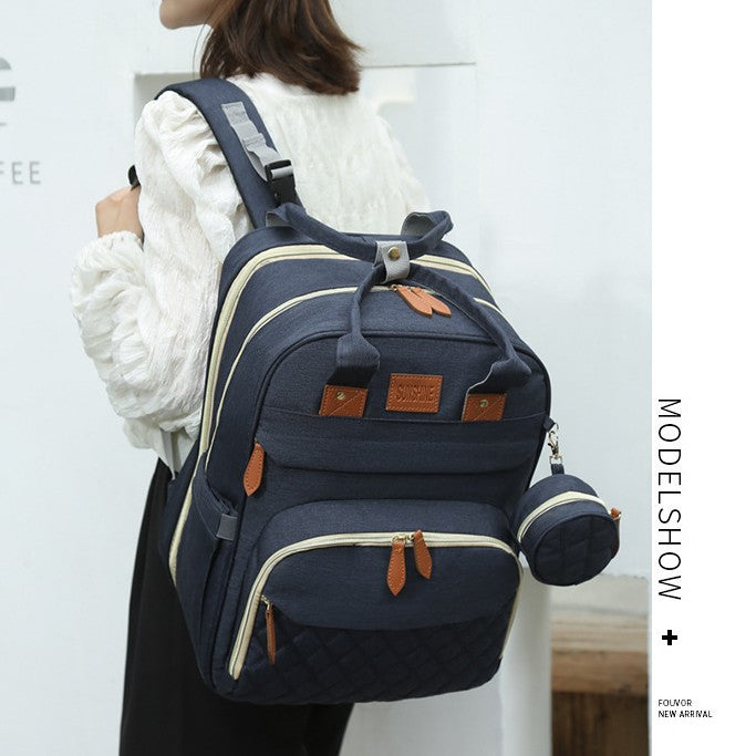 Quilted Multi-Functional Travel Backpack Stornfield