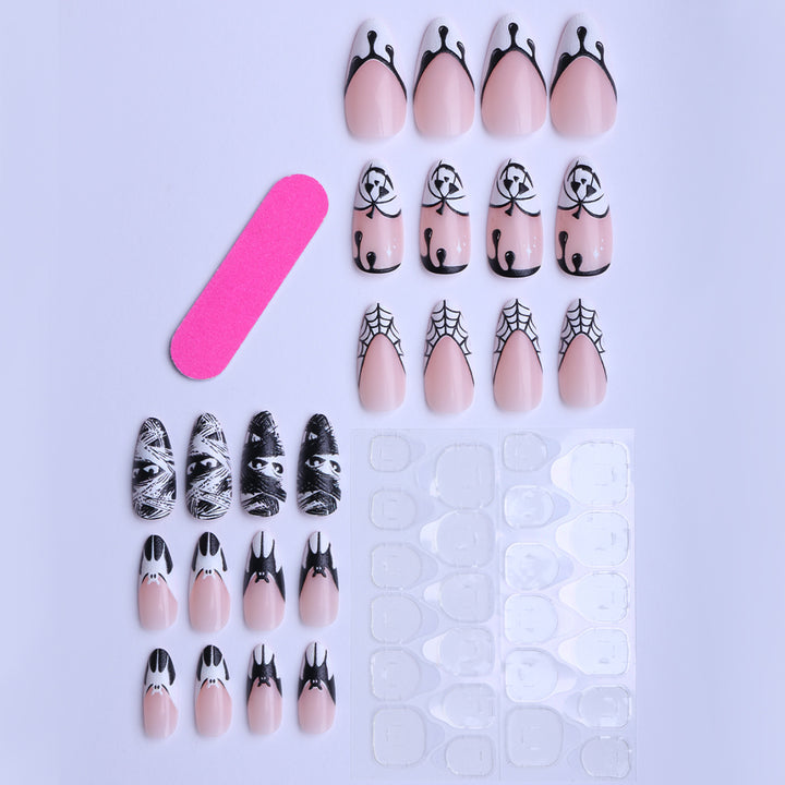 Creative Halloween-style Art Fake Nails Stornfield