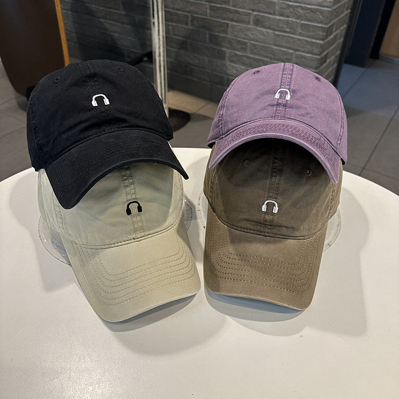 Unisex Cotton Twill Cap with Unique Music Emblem Stornfield
