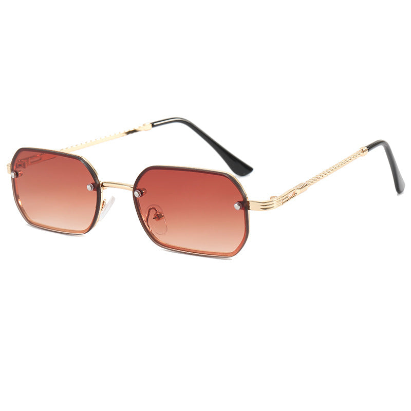 Women's stylish octagonal sunglasses with luxurious metal frame Stornfield