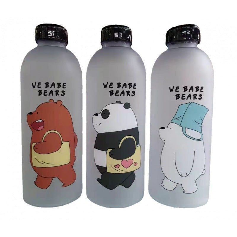 Women's creative drinking bottle with playful panda design Stornfield