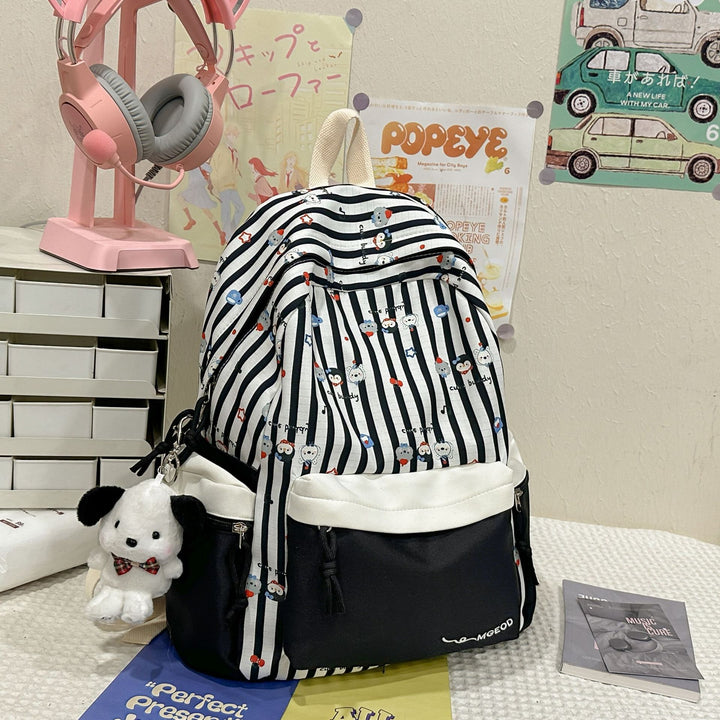 Playful Character-Themed School Backpack Stornfield