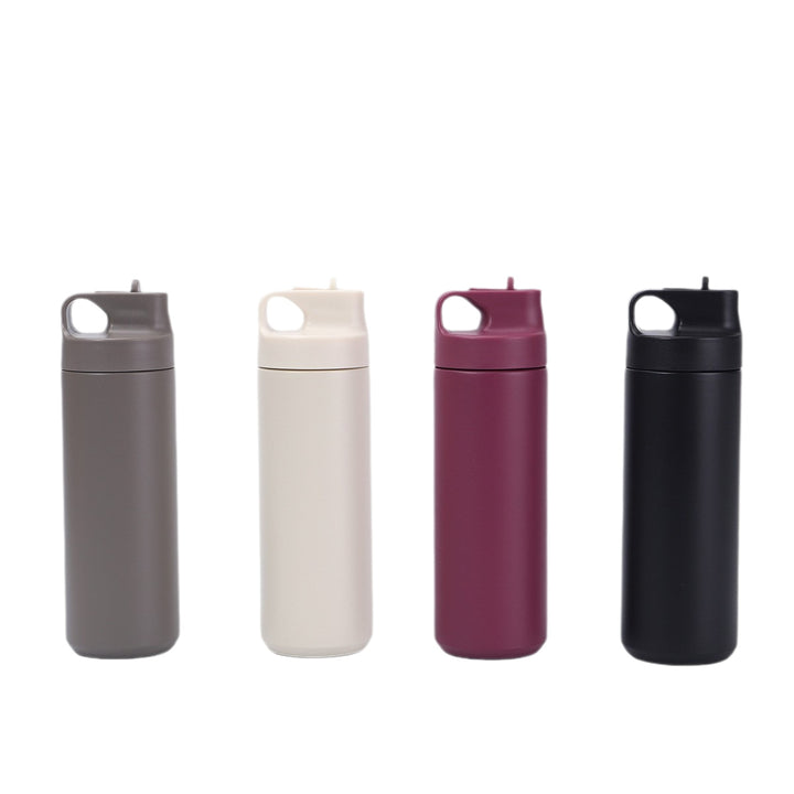 Women high-quality insulated water bottle with practical carrying handle Stornfield