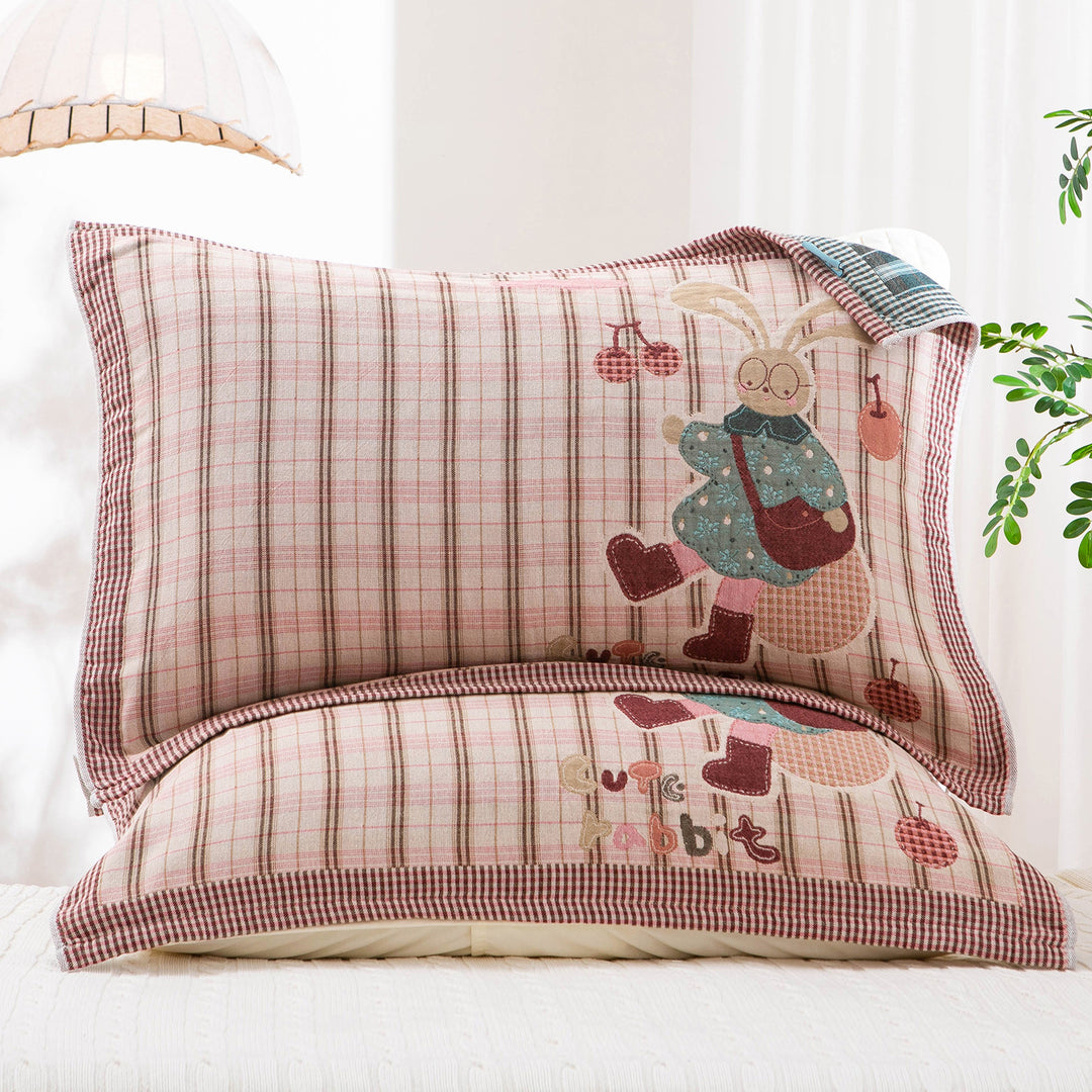 Ladies cushion cover with artistic landscape motif Stornfield