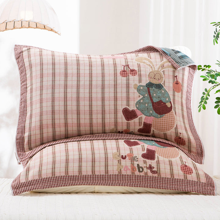Ladies cushion cover with artistic landscape motif Stornfield