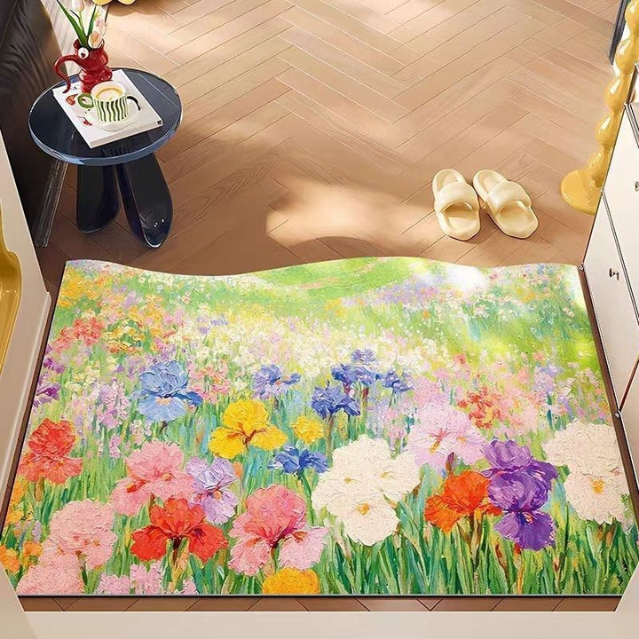 Decorative Floral Area Rug