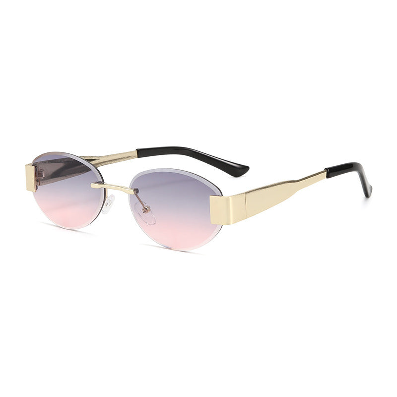 Women's glamorous sunglasses with clear, elegant frame and protective UV filter Stornfield