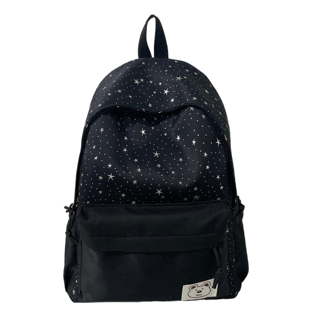 Star-Embellished Everyday Backpack Stornfield