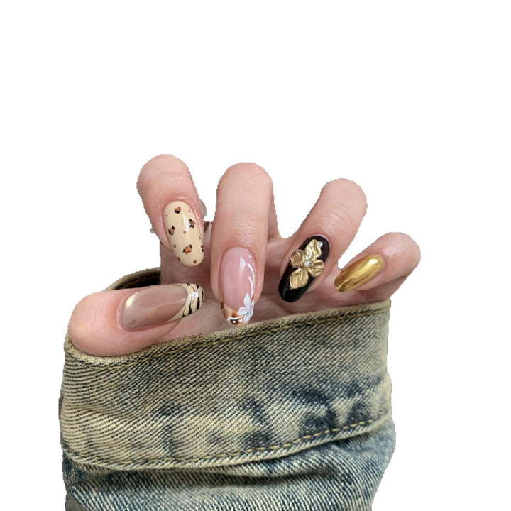 Artificial nails with flower design Stornfield