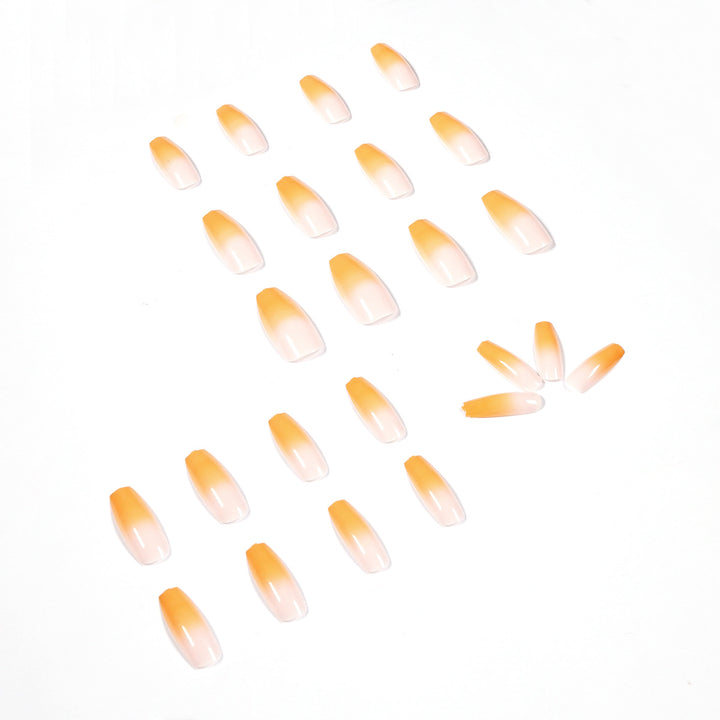 Artificial nail extensions in elegant ombre style Stornfield