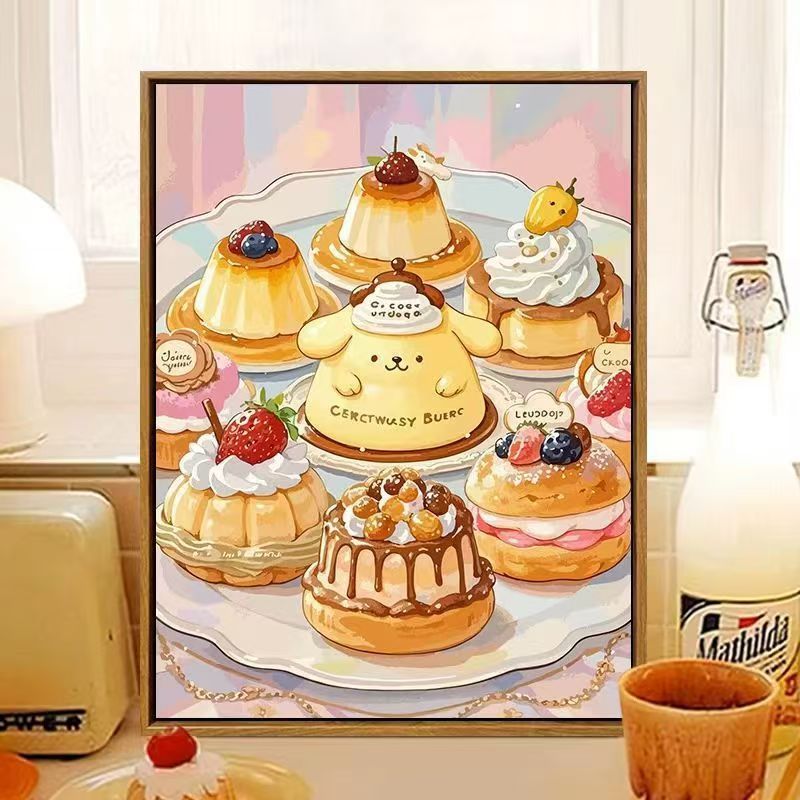 Cute Dessert-Themed Wall Art Stornfield