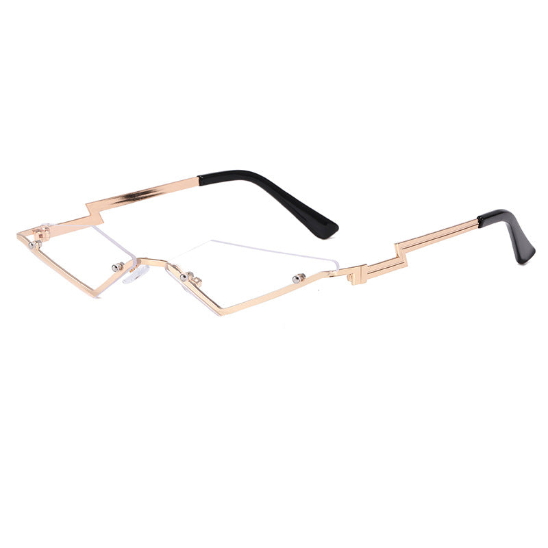 Women's geometric designer sunglasses with innovative frame Stornfield