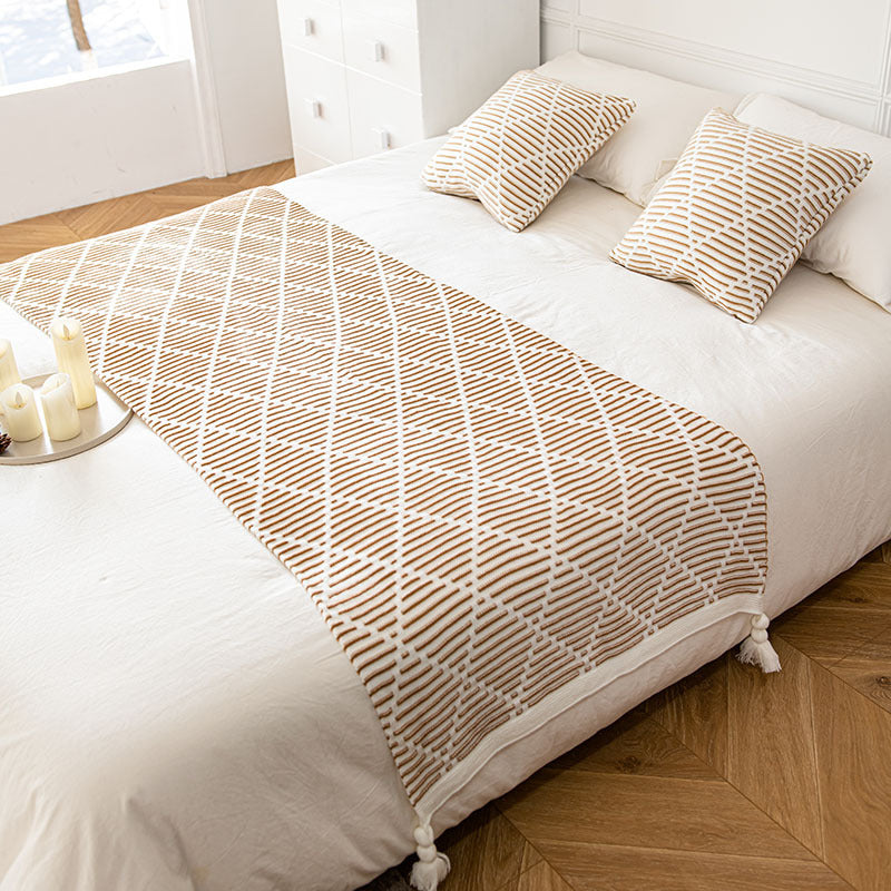 Decorative Knit Throw Blanket