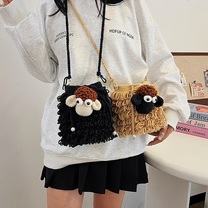 Cute Animal-Themed Crochet Backpack