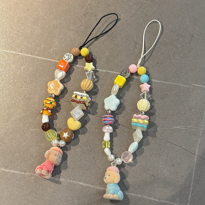 Whimsical Beaded Charm Lanyard Stornfield
