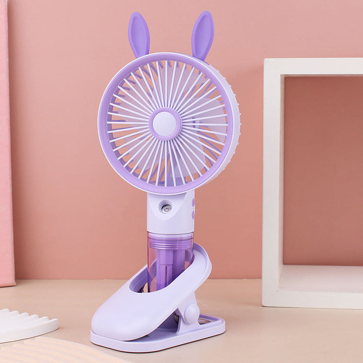 Women Portable Mini Fan with Spray Function Stornfield
