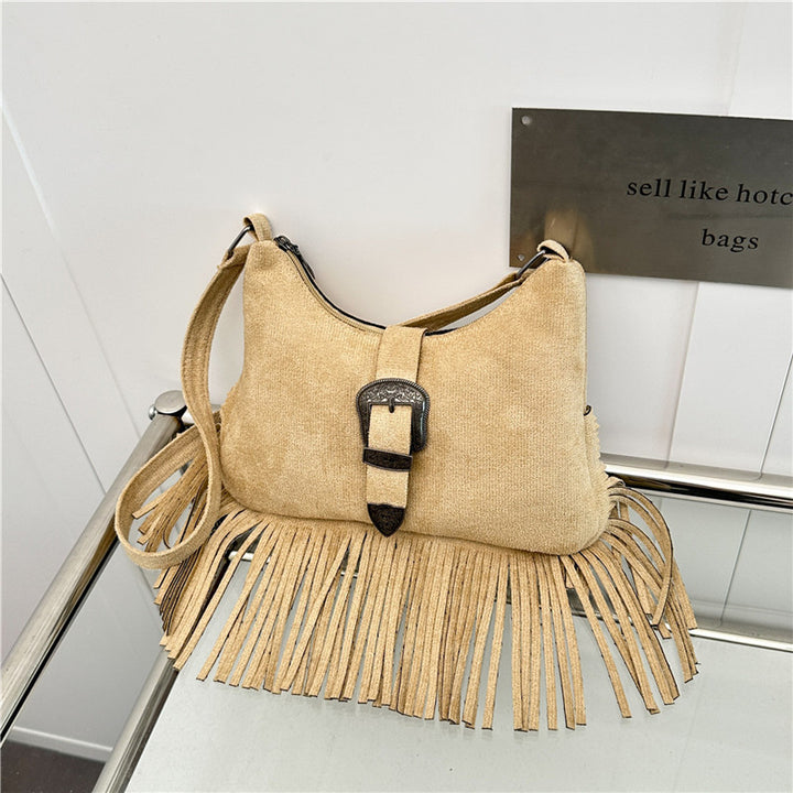 Bohemian Fringe Shoulder Bag