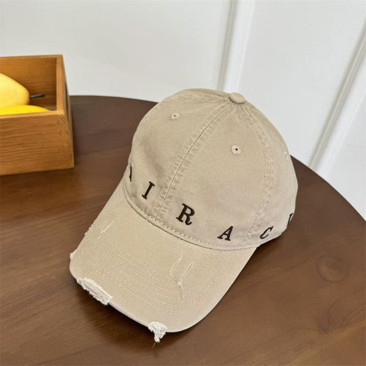 Women's Distressed Denim Baseball Cap Stornfield