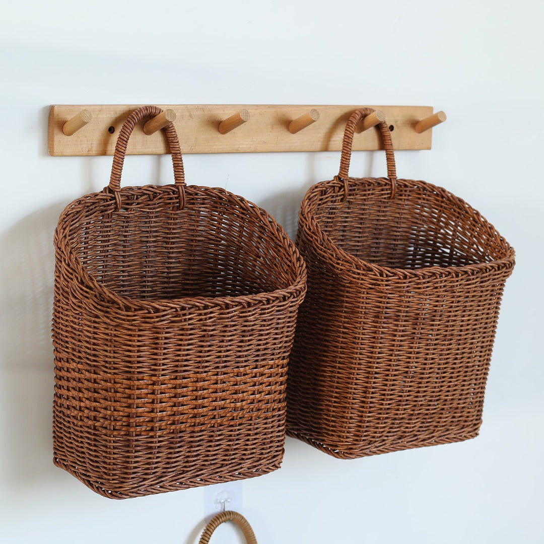 Handwoven Storage Basket with Ergonomic Handle Stornfield 1783754313