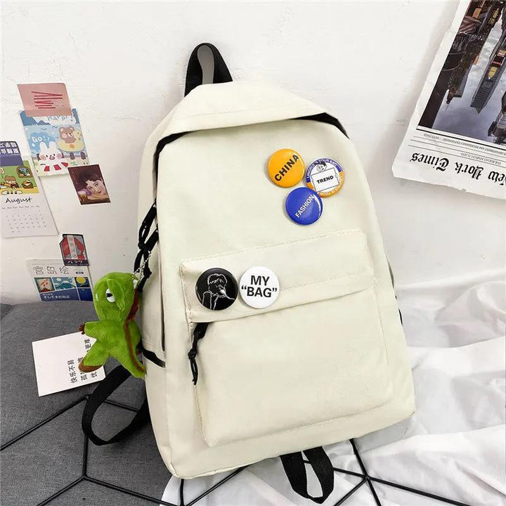 Backpack with Creative Badge Design Stornfield