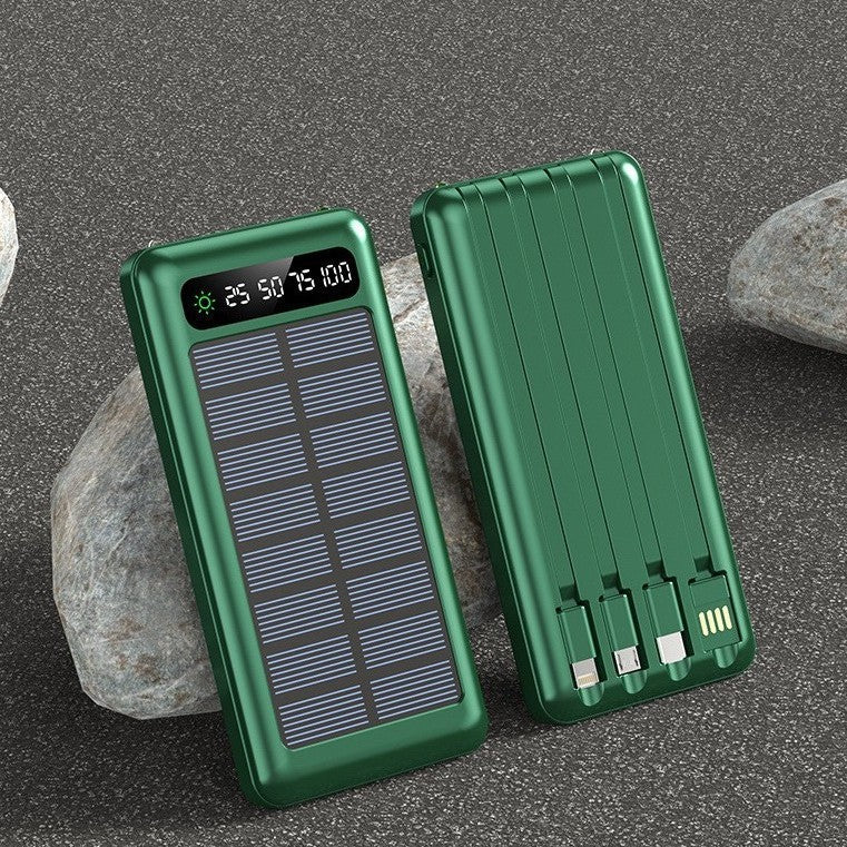 Solar Powerbank with Multifunctional Charging Options Stornfield