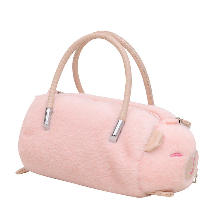 Plush handbag with animal design Stornfield