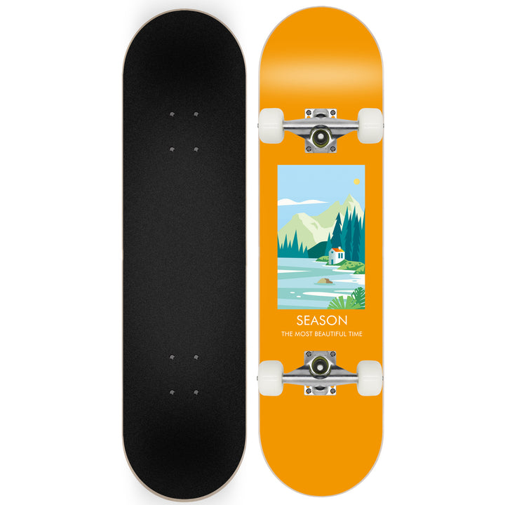 Skateboard with Galaxy Design Stornfield