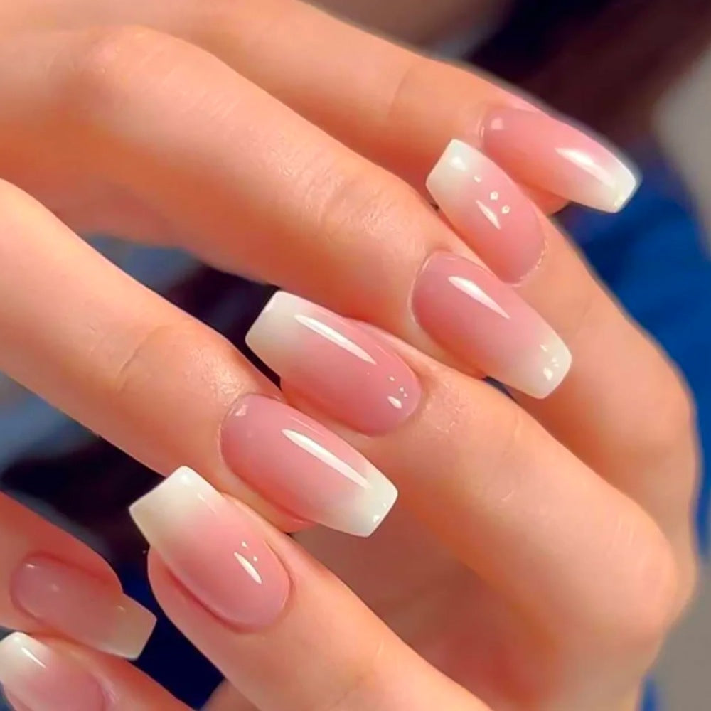 Classic Square-Shaped Press-On Nails