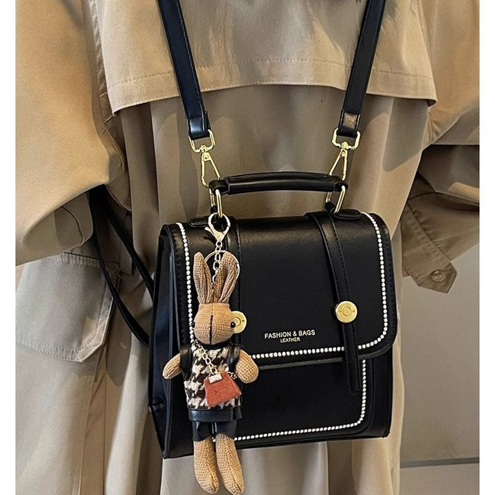 Vintage-Inspired Structured Satchel Bag Stornfield