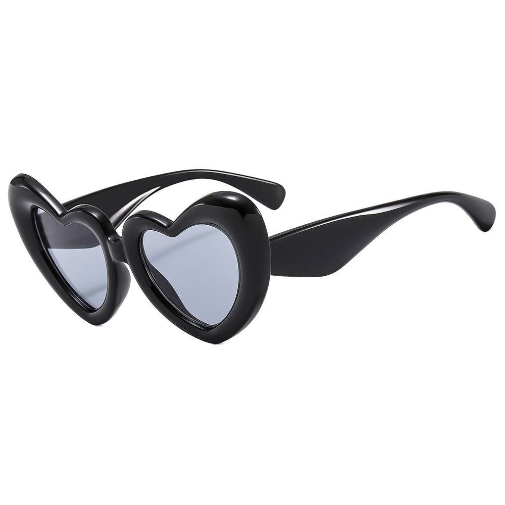 Women Heart-shaped Sunglasses with Stylish Frame Stornfield