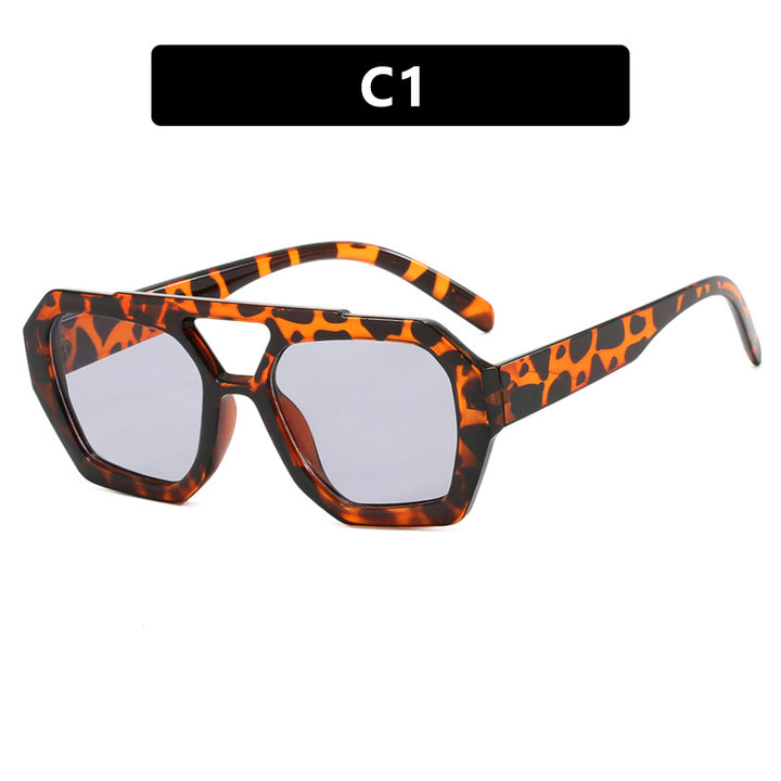 Ladies stylish sunglasses in distinctive octagonal design Stornfield