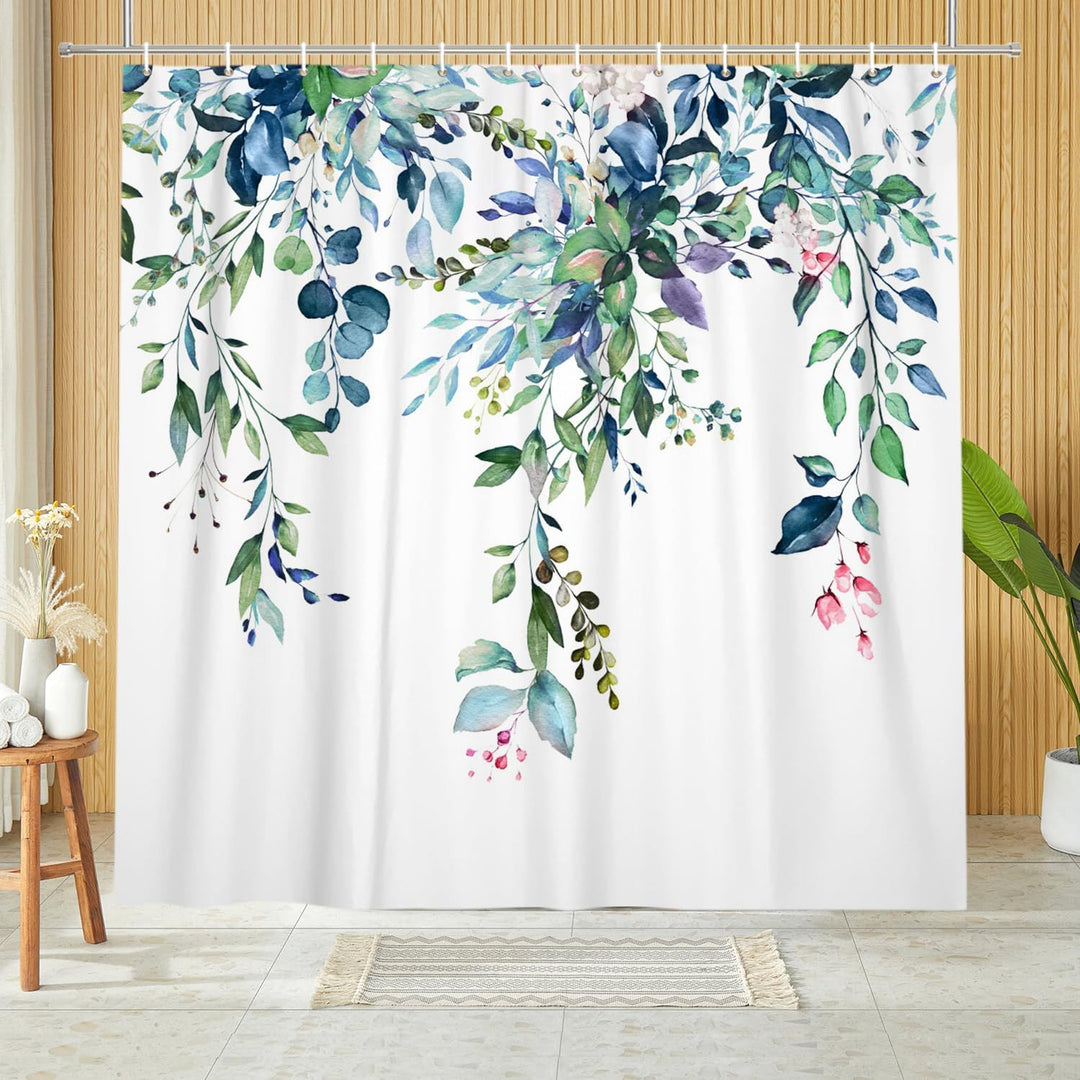 Floral Print Shower Curtain Stornfield