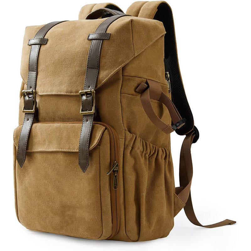 Vintage Canvas Travel Backpack Stornfield