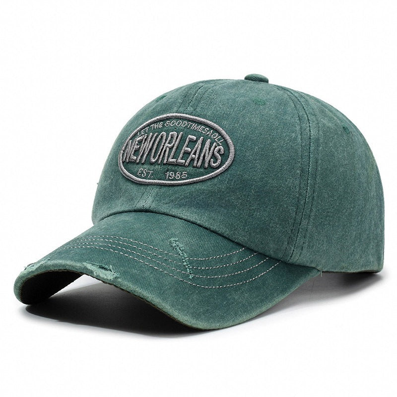 Women's Distressed Cotton Baseball Cap Stornfield 1784083760