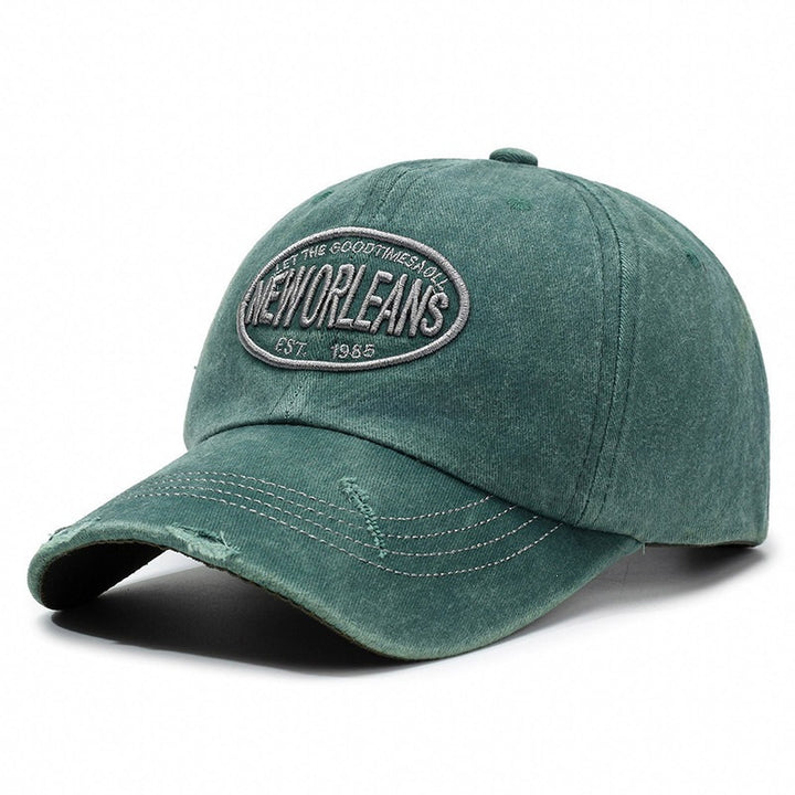 Women's Distressed Cotton Baseball Cap Stornfield 1784083760