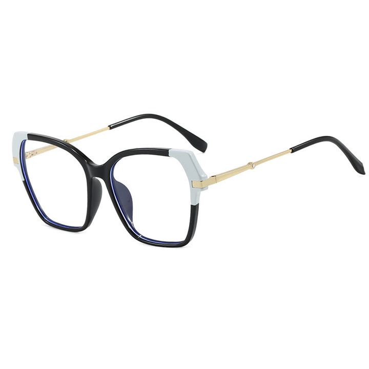 Ladies square sunglasses with elegant metal frame and protective UV filter Stornfield