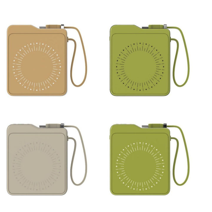 Compact fast charging power bank with digital charge level display Stornfield