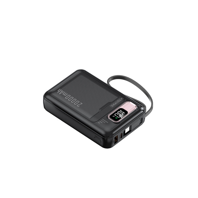 Portable power bank with innovative LCD display and fast charging function Stornfield