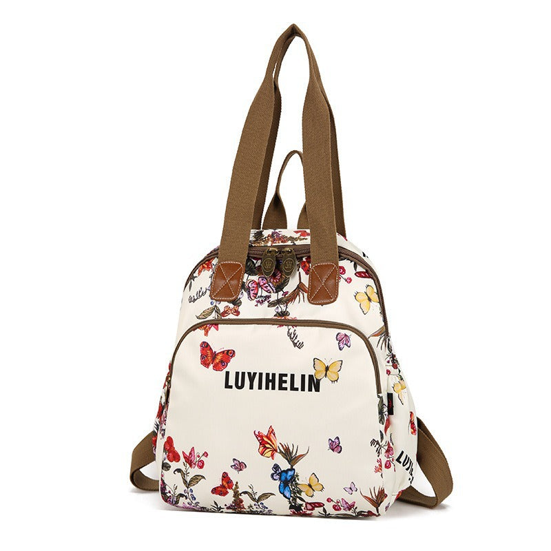 Floral Print Backpack Stornfield