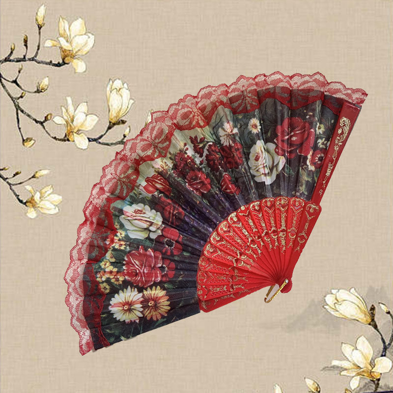 Ladies Elegant Hand Fan Stornfield