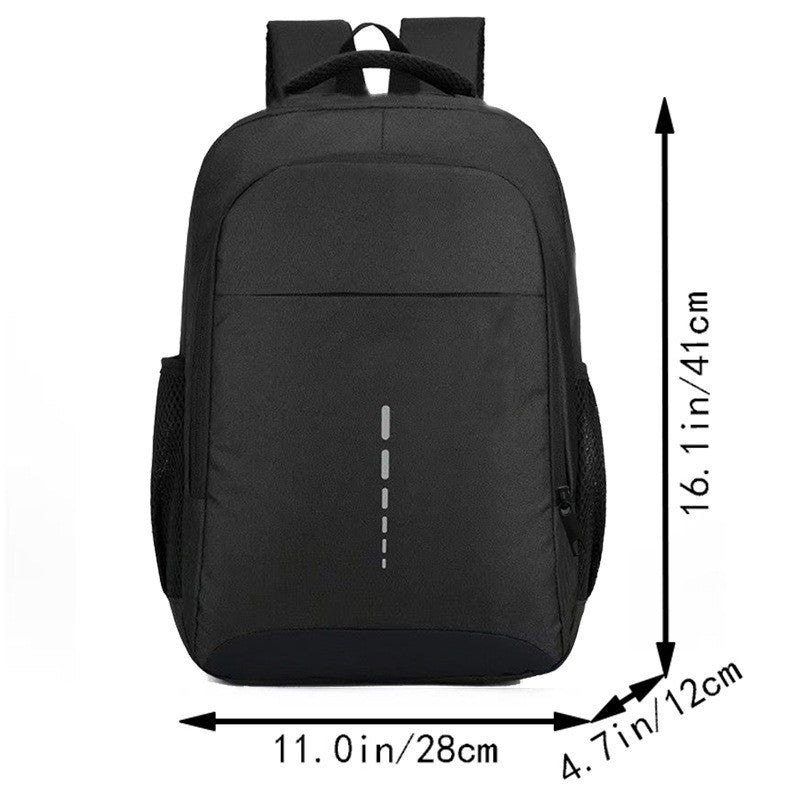 Ergonomic Backpack with Multiple Compartments and Reflective Elements Stornfield
