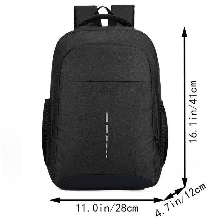 Ergonomic Backpack with Multiple Compartments and Reflective Elements Stornfield