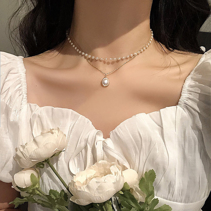 Elegant Layered Pearl Necklace Stornfield