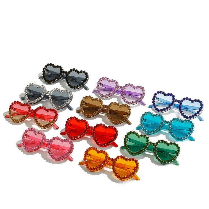 Heart-Shaped Glamorous Sunglasses Stornfield