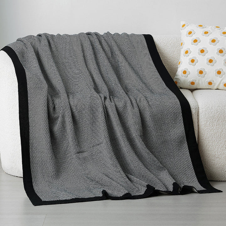 Home Decor Cozy Knit Blanket