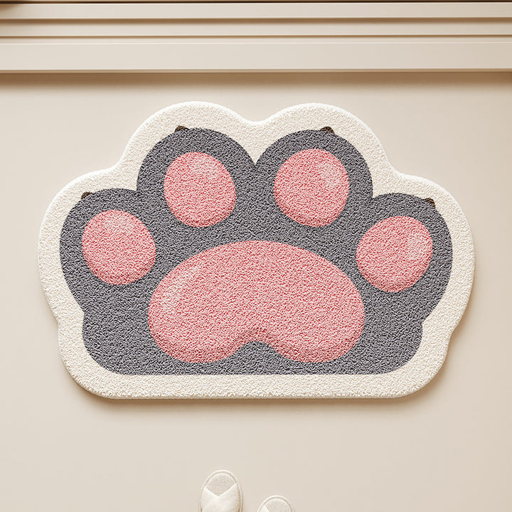 Cat Paw Shaped Floor Mat Stornfield