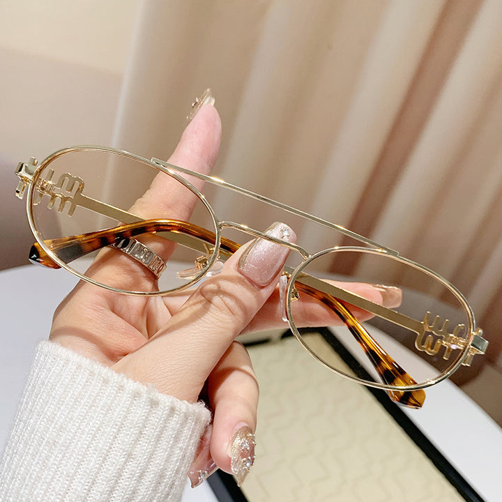 Women’s fashionable glasses with elegant metal frame and unique design Stornfield