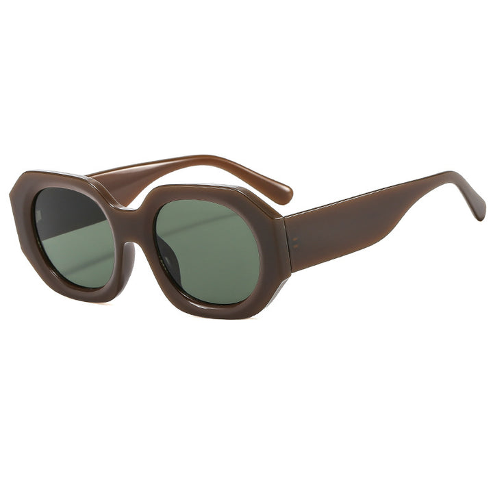 Women's fashionable sunglasses in elegant, octagonal design Stornfield