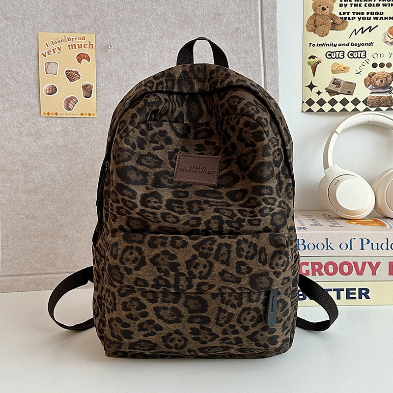 Stylish Animal Print Backpack Stornfield